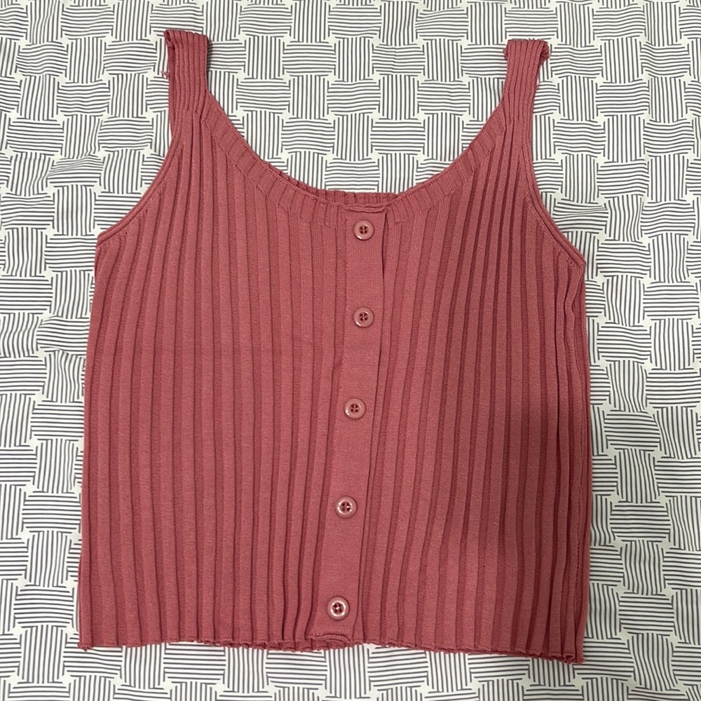 Pink tank top